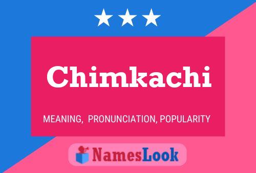 ملصق اسم Chimkachi