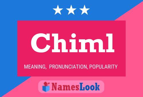 ملصق اسم Chiml