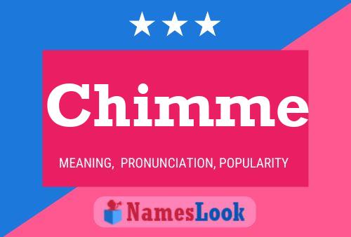 ملصق اسم Chimme