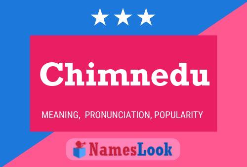 ملصق اسم Chimnedu