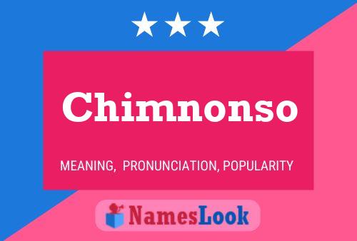 ملصق اسم Chimnonso