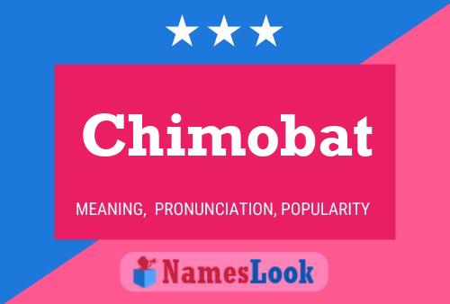 ملصق اسم Chimobat