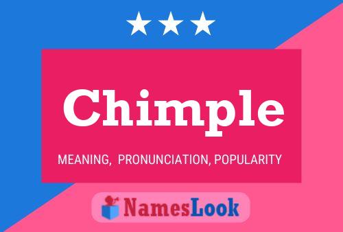 ملصق اسم Chimple