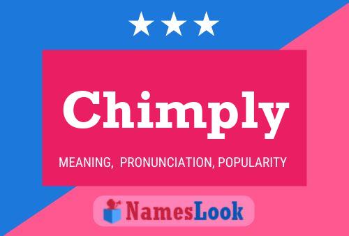 ملصق اسم Chimply