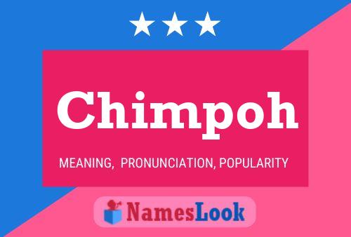 ملصق اسم Chimpoh