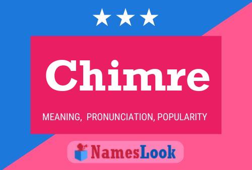 ملصق اسم Chimre