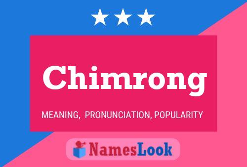 ملصق اسم Chimrong