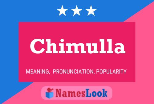 ملصق اسم Chimulla