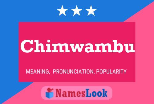 ملصق اسم Chimwambu