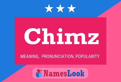 ملصق اسم Chimz