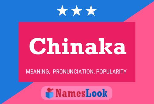 ملصق اسم Chinaka