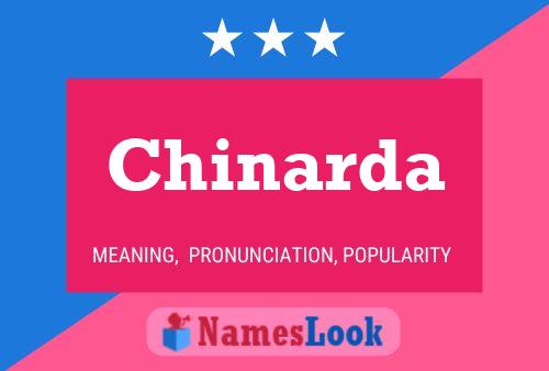 ملصق اسم Chinarda