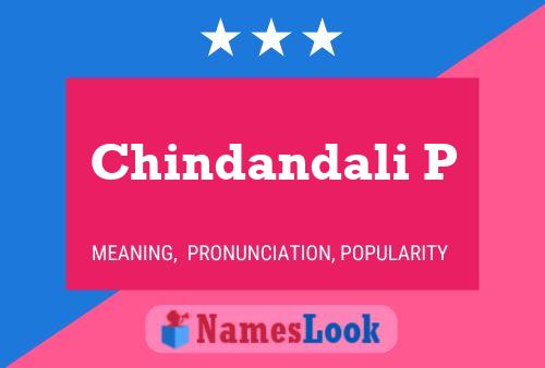 ملصق اسم Chindandali P