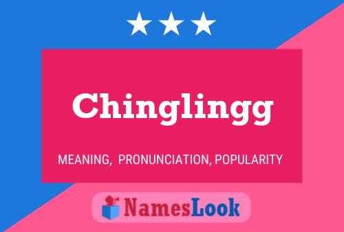 ملصق اسم Chinglingg