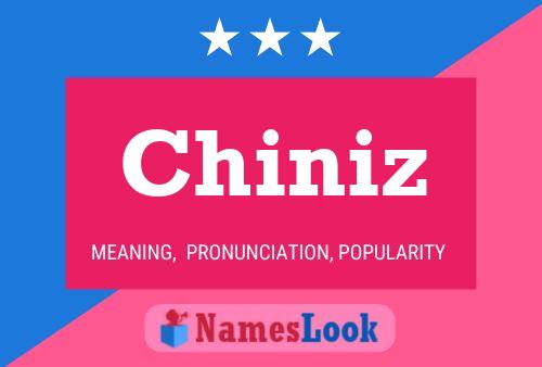 ملصق اسم Chiniz