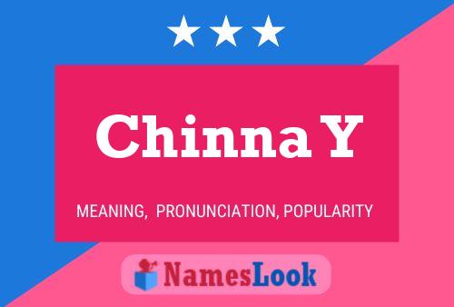 ملصق اسم Chinna Y