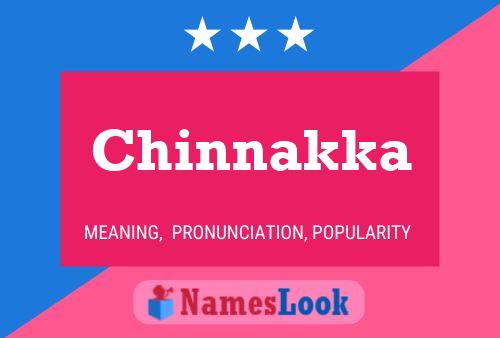 ملصق اسم Chinnakka