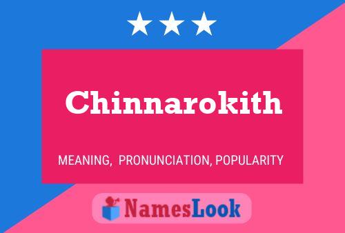 ملصق اسم Chinnarokith