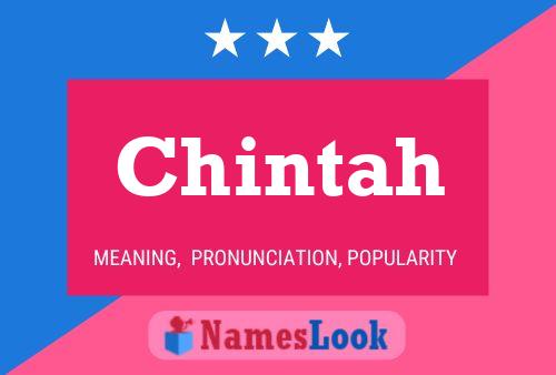 ملصق اسم Chintah