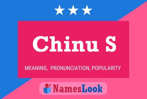 ملصق اسم Chinu S