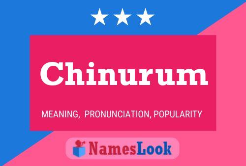 ملصق اسم Chinurum