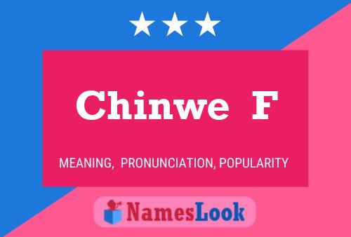 ملصق اسم Chinwe  F