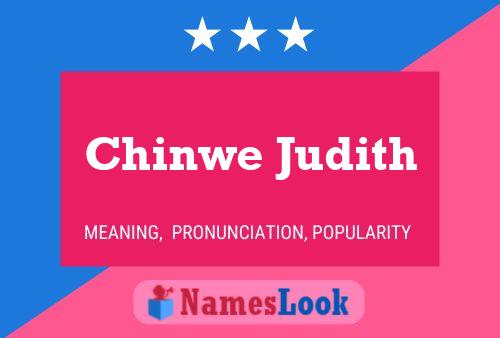 ملصق اسم Chinwe Judith