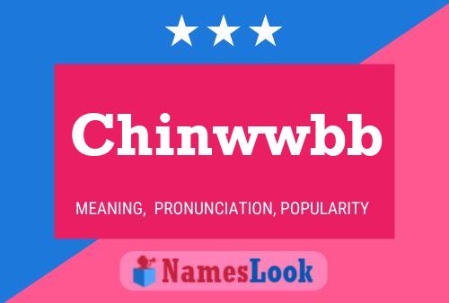 ملصق اسم Chinwwbb