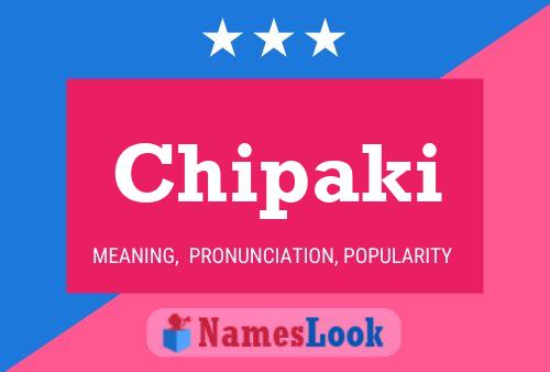 ملصق اسم Chipaki