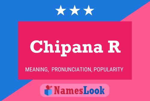 ملصق اسم Chipana R