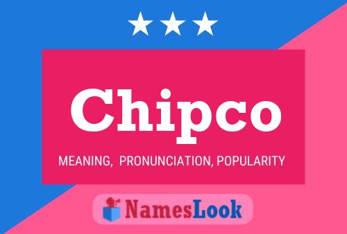 ملصق اسم Chipco