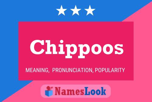 ملصق اسم Chippoos