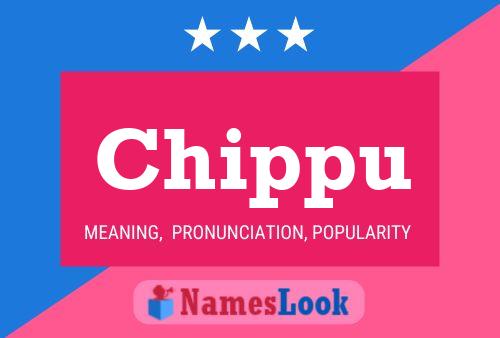 ملصق اسم Chippu