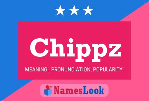 ملصق اسم Chippz