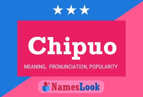 ملصق اسم Chipuo