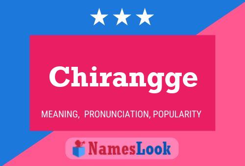 ملصق اسم Chirangge