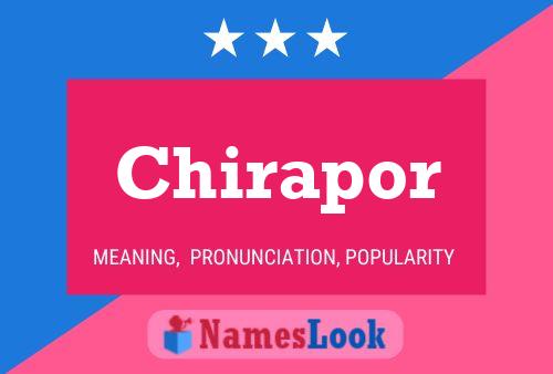 ملصق اسم Chirapor