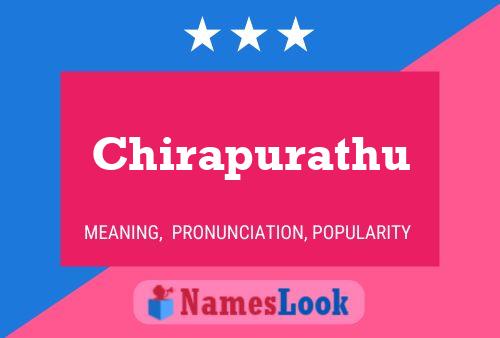 ملصق اسم Chirapurathu