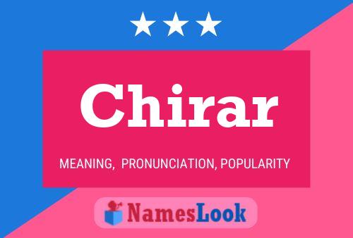 ملصق اسم Chirar