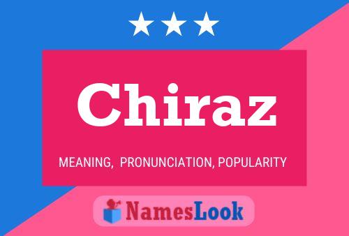 ملصق اسم Chiraz