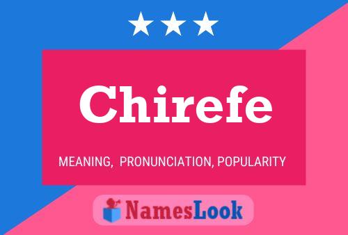 ملصق اسم Chirefe