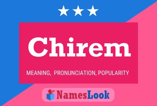 ملصق اسم Chirem