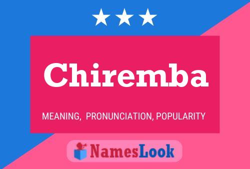 ملصق اسم Chiremba