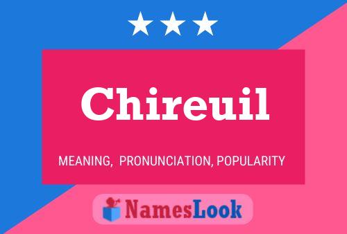 ملصق اسم Chireuil