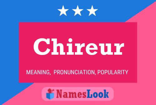 ملصق اسم Chireur