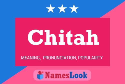 ملصق اسم Chitah