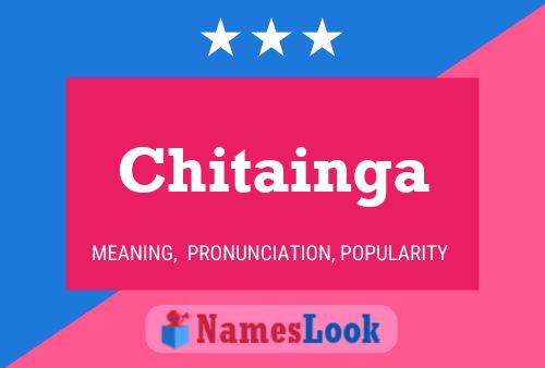 ملصق اسم Chitainga