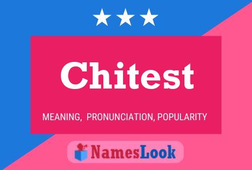 ملصق اسم Chitest