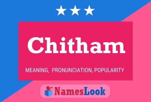 ملصق اسم Chitham