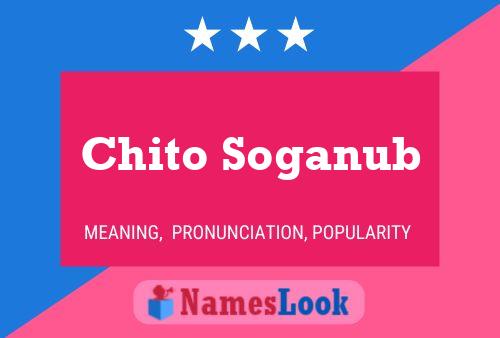 ملصق اسم Chito Soganub